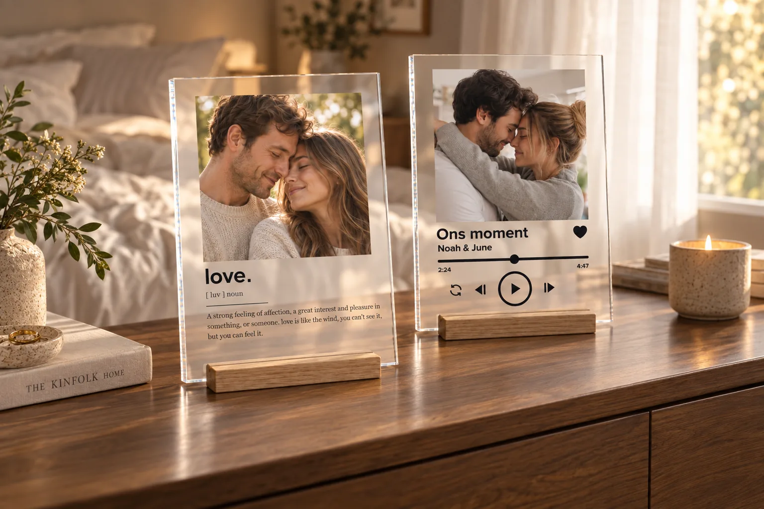 Persoonlijke relatie- en muziekframes als betekenisvolle cadeaus